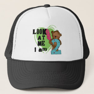 Teddy Bear I'm 2 Birthday T-shirts and Gifts Trucker Hat