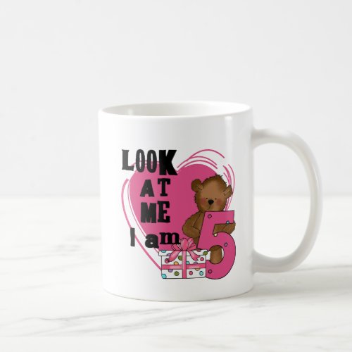 Teddy Bear Im 5 Birthday T_shirts and Gifts Coffee Mug
