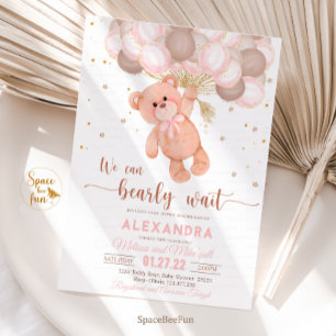 Teddy Bear Invitation Baby Shower Invitation