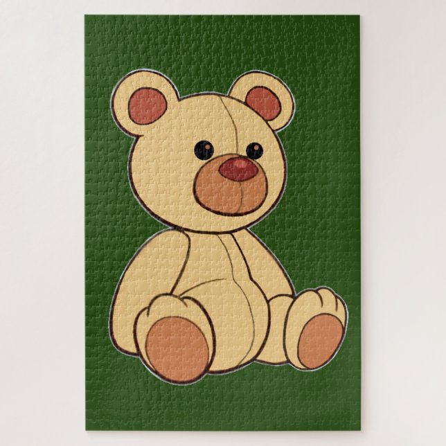 Teddy Bear Jigsaw Puzzle (Vertical)
