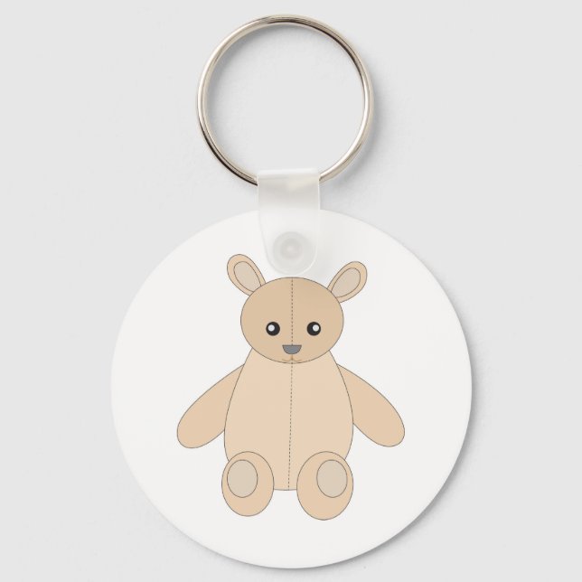 Teddy Bear Keychain (Front)