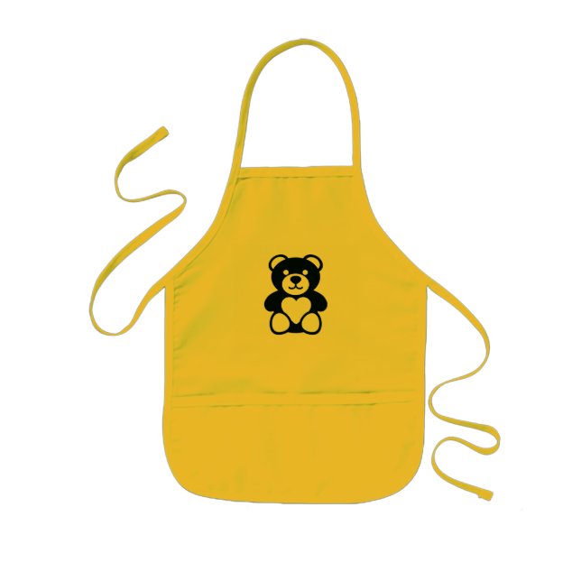 Teddy Bear  Kids' Apron (Front)