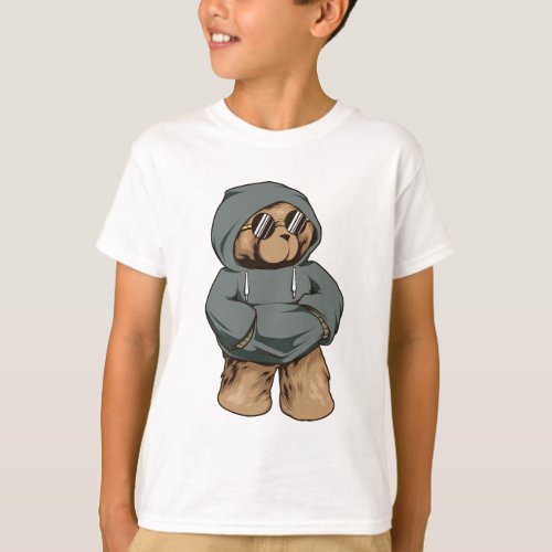 Teddy Bear Kids Basic T_Shirt