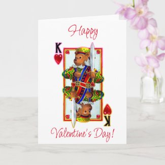 Teddy Bear King of Hearts