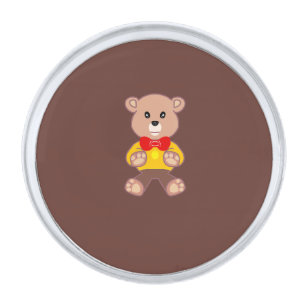 Teddy Bear Lapel Pin