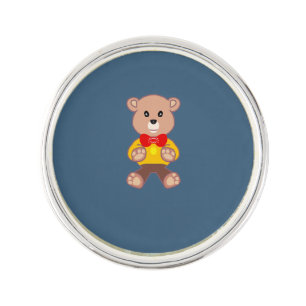 Teddy Bear Lapel Pin