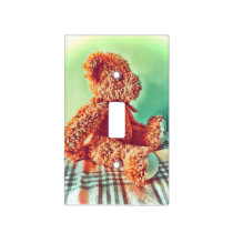 Teddy bear light switch cover