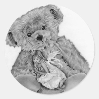 Teddy Bear Little Fairy Sticker