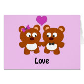 Teddy Bear Love (Front Horizontal)