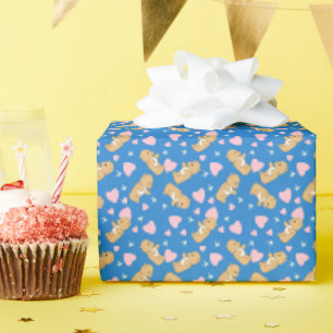 Teddy Bear Love Wrapping Paper