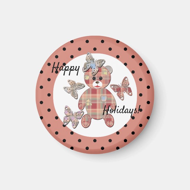 Teddy bear magnet (Front)