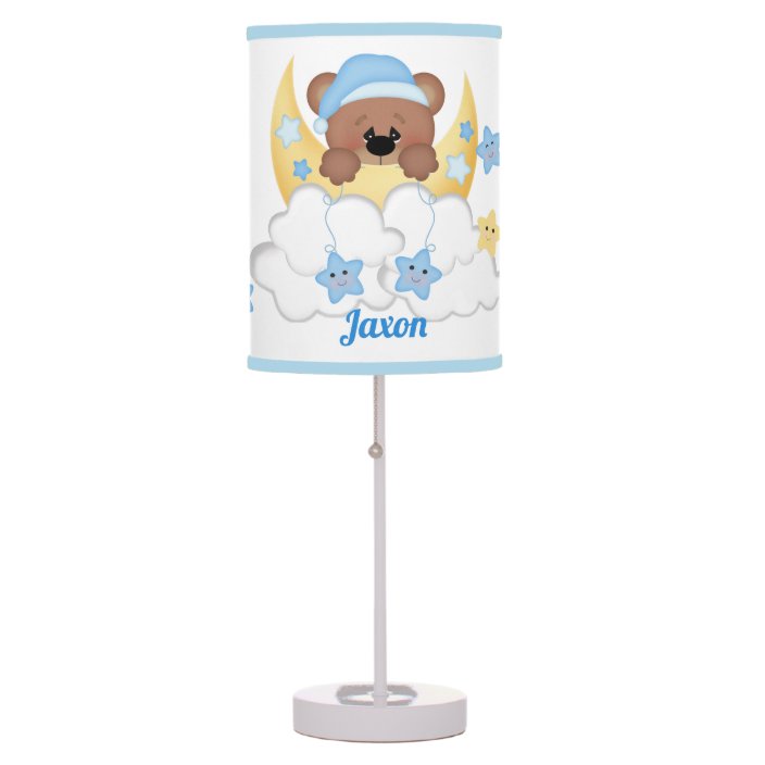 teddy bear lamp nursery