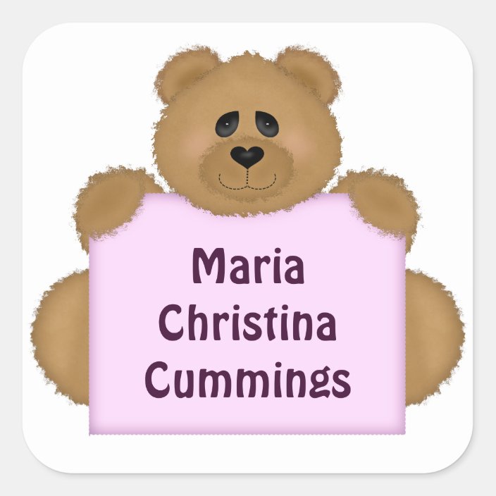 cute teddy bear names