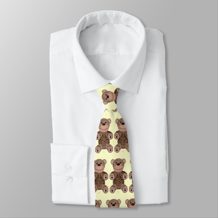 teddy bear tie