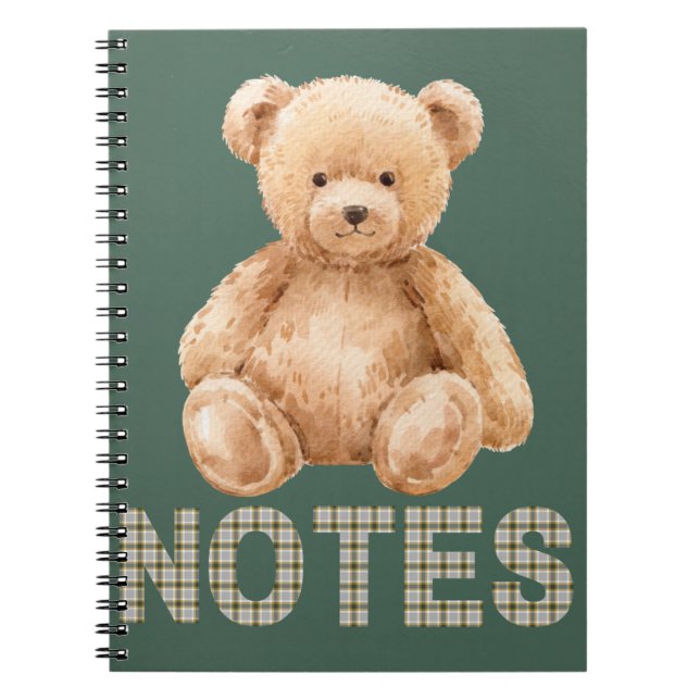 Teddy Bear Notebook (Front)