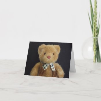 Teddy Bear Notecard by rdwnggrl at Zazzle