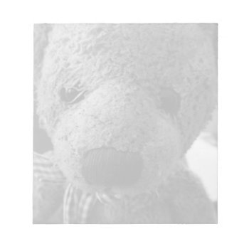 Teddy Bear Notepad by rdwnggrl at Zazzle