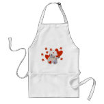 Teddy Bear Nurse Love Tshirts and Gifts Adult Apron