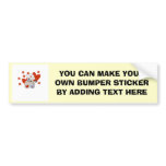 Teddy Bear Nurse Love Tshirts and Gifts Bumper Sticker
