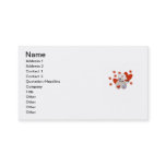 Teddy Bear Nurse Love Tshirts and Gifts Business Card