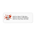 Teddy Bear Nurse Love Tshirts and Gifts Label