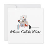 Teddy Bear Nurses Call the Shots T-shirts and Gift