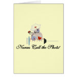 Teddy Bear Nurses Call the Shots T-shirts and Gift