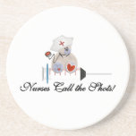 Teddy Bear Nurses Call the Shots T-shirts and Gift Coaster