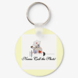 Teddy Bear Nurses Call the Shots T-shirts and Gift Keychain