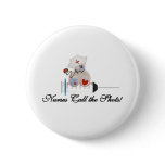 Teddy Bear Nurses Call the Shots T-shirts and Gift Pinback Button