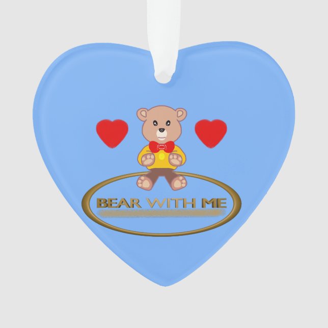 Teddy Bear  Ornament (Front)