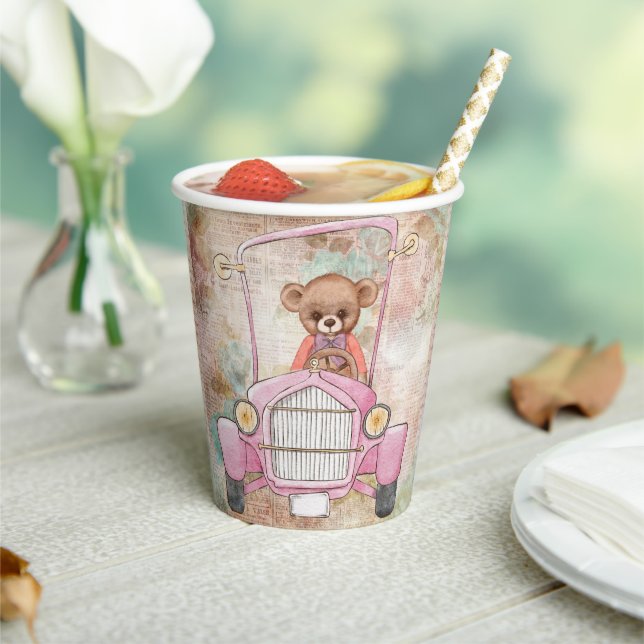 Teddy Bear Paper Cup (Insitu)