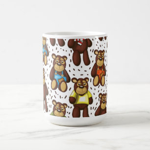 Teddy Bear pattern Coffee Mug