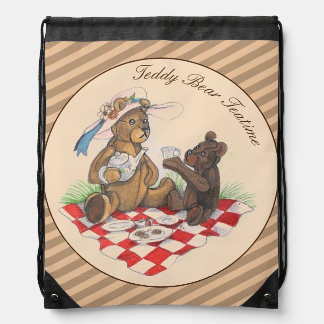 Teddy Bear Picnic Backpack (Front)