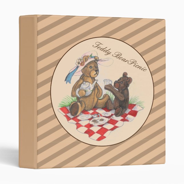 Teddy Bear Picnic Binder (Front/Spine)