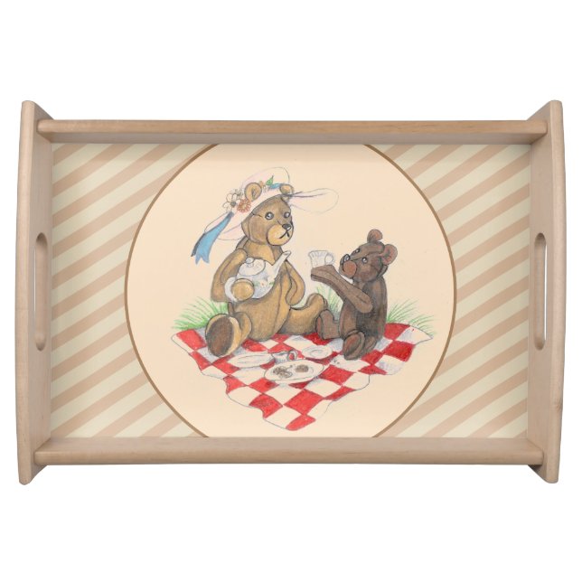 Teddy Bear Picnic Serving Tray (Front)