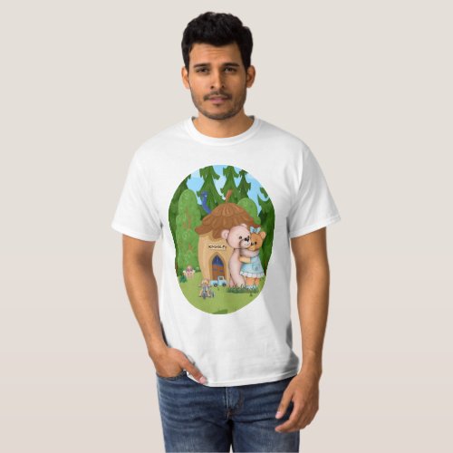 Teddy Bear Picnic Village Personalized T_Shirt