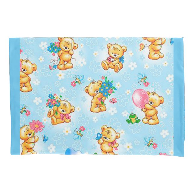 Teddy bear pillow case (Front)