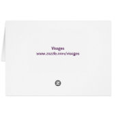 Teddy Bear Pink and Green Cards (Back Horizontal)
