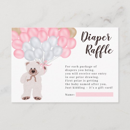 Diaper Raffle Shower Ideas