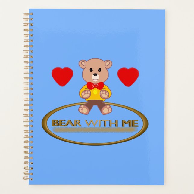 Teddy Bear  Planner (Front)