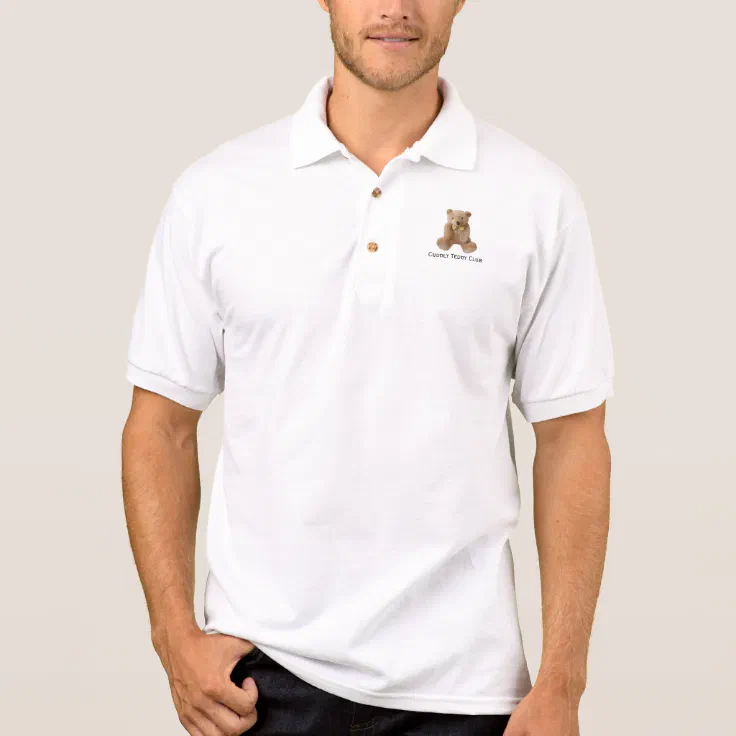 Mayoral Ivory Teddy Bear & Cat Polo Shirt main image 1