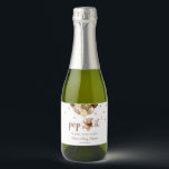 Teddy Bear Pop It When She Pops Baby Shower Gift Sparkling Wine Label<br><div class="desc">Editable Watercolor Teddy Bear Pop It Baby Shower sparkling wine Label. This is a tag template,  You can personalize the gift tag,  change the text as you wish!</div>
