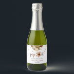 Teddy Bear Pop It When She Pops Baby Shower Gift Sparkling Wine Label<br><div class="desc">Editable Watercolor Teddy Bear Pop It Baby Shower sparkling wine Label. This is a tag template,  You can personalize the gift tag,  change the text as you wish!</div>
