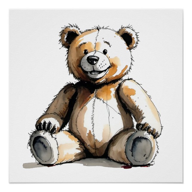 Teddy Bear Poster (Front)