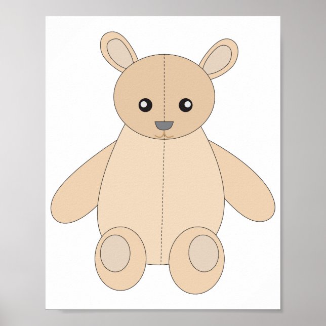 Teddy Bear Poster (Front)