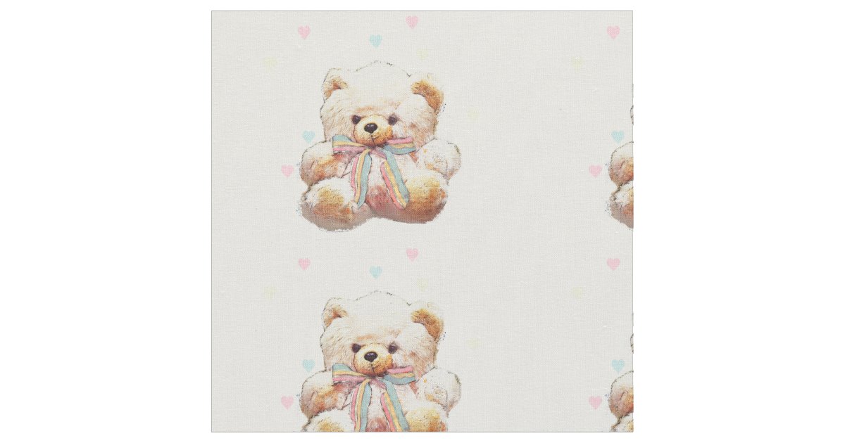 teddy bear cloth material name