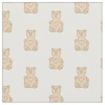 Teddy Bear Prints Fabric