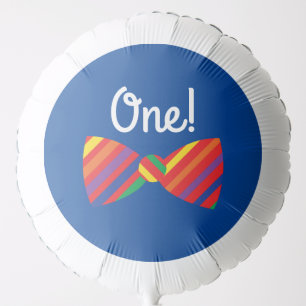 Teddy Bear Rainbow Cute Kid's Birthday Party Balloon