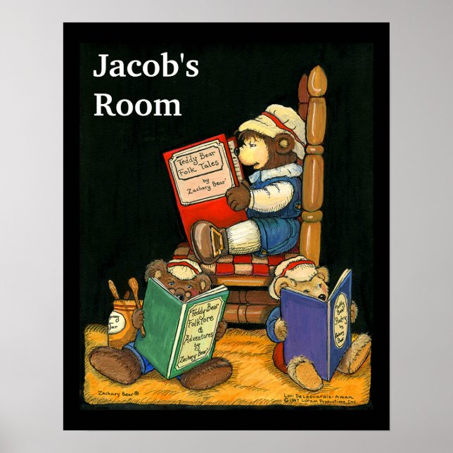 Teddy Bear Room Poster (Front)